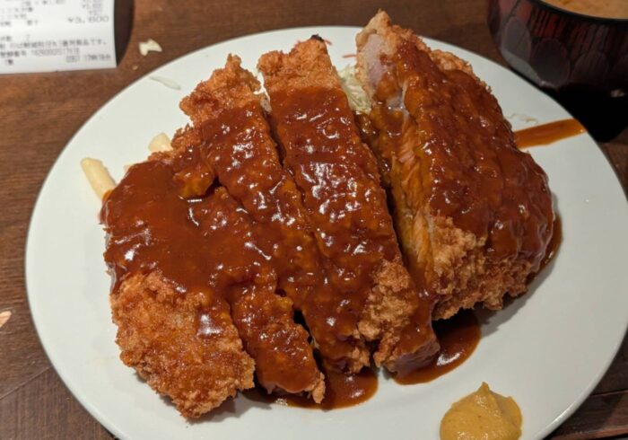 【日本美食】倉敷名店Kappa炸豬排 – 厚切巨大份量的美味豬排飯
