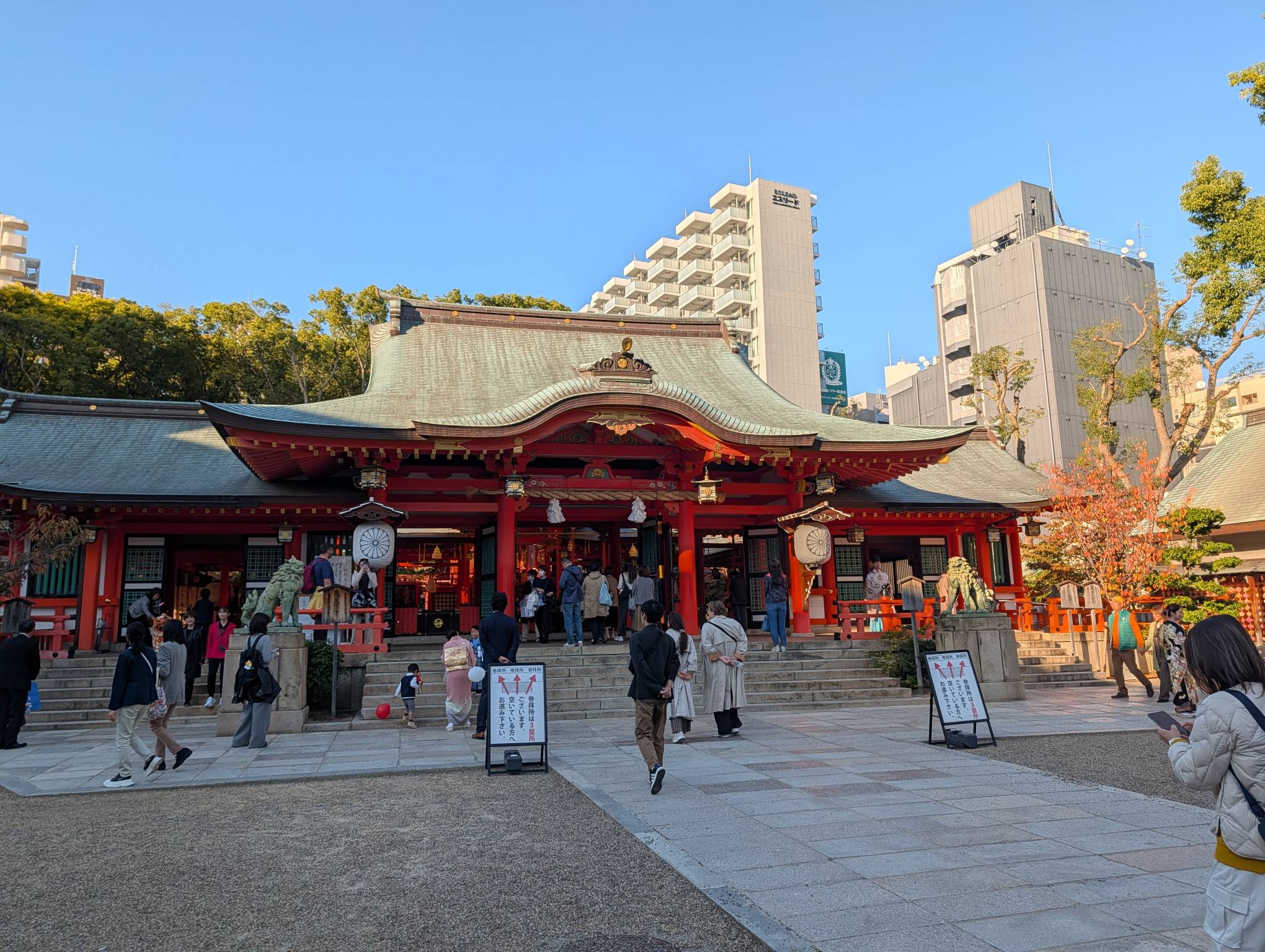 【景點】生田神社