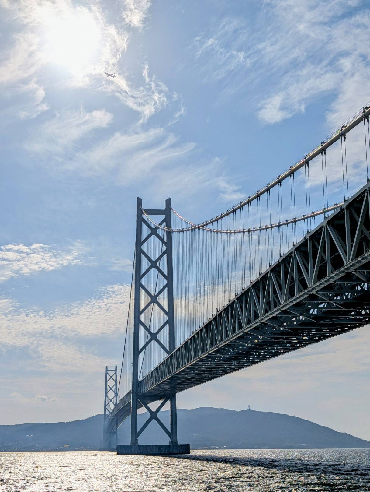 超長的跨海大橋
