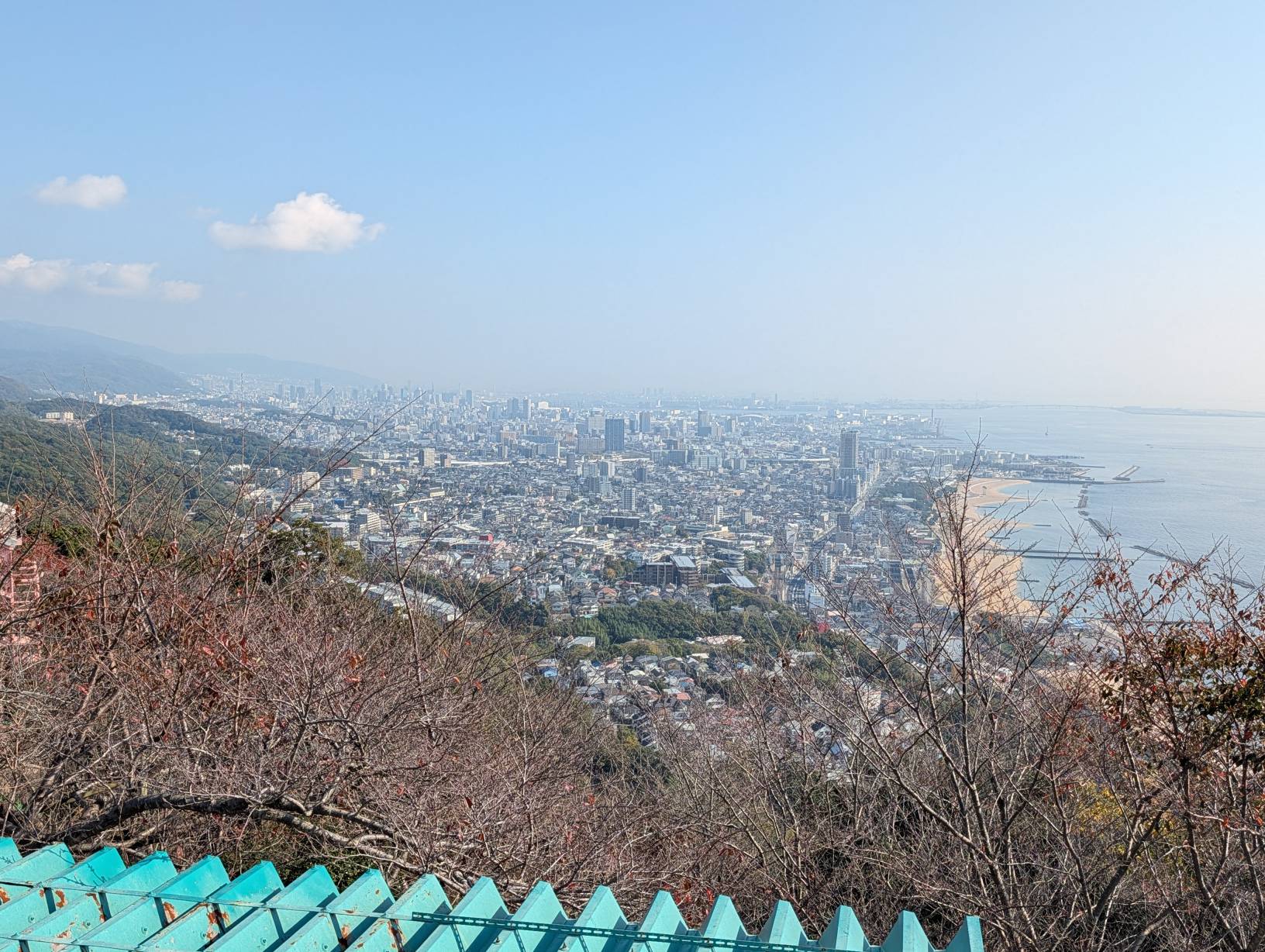 東部展望台看神戶市