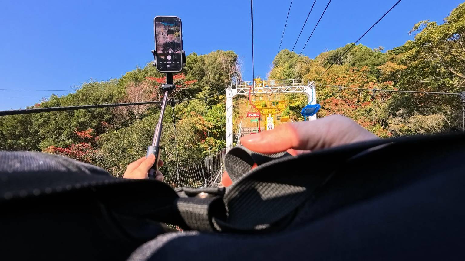 觀光纜車搭乘中