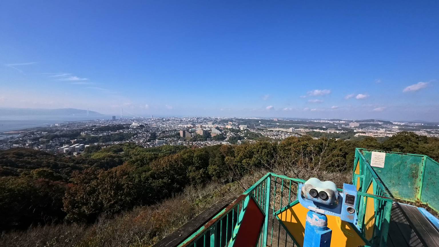 西部展望台景色