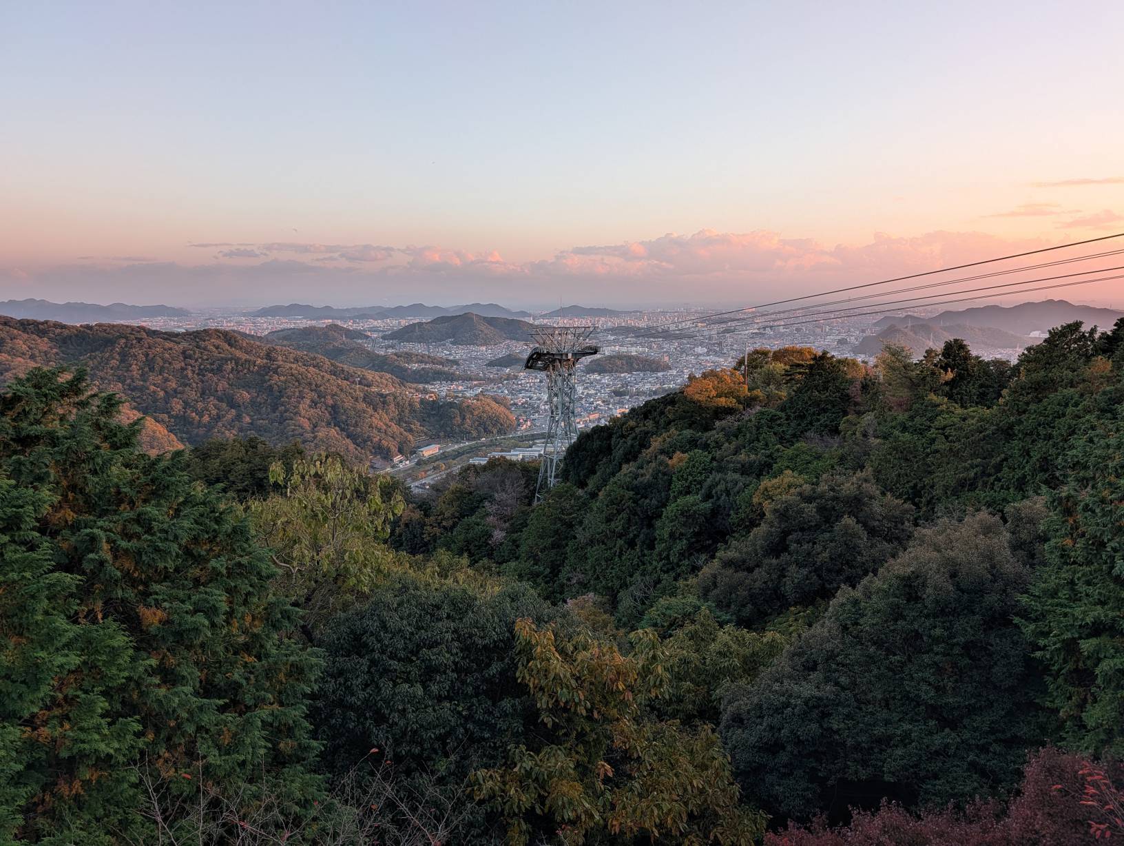 再看一眼夕陽下的美景