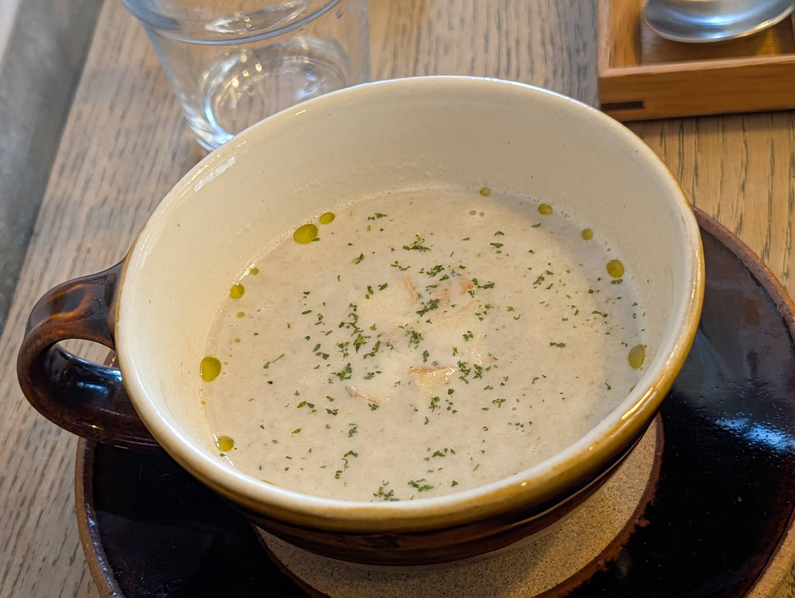 暖熱的濃湯