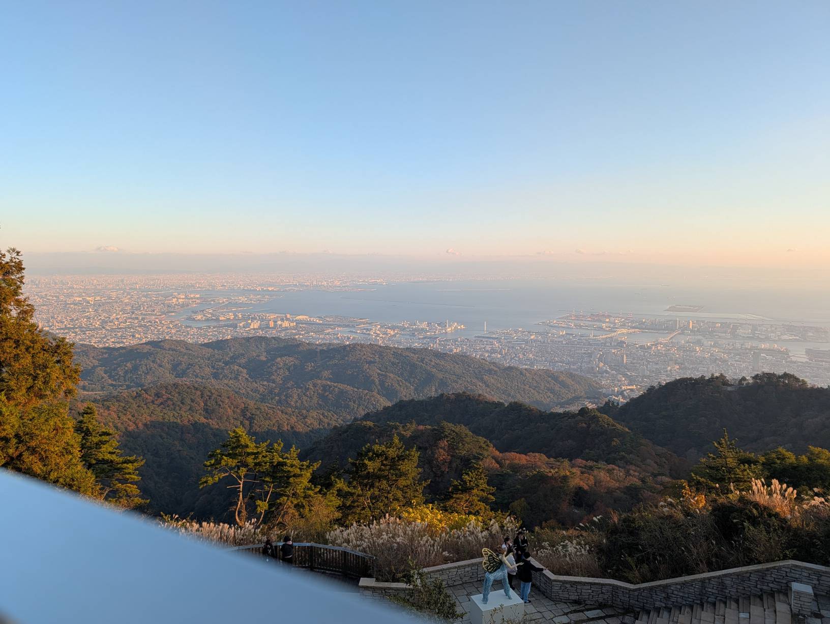 見晴塔上的景色