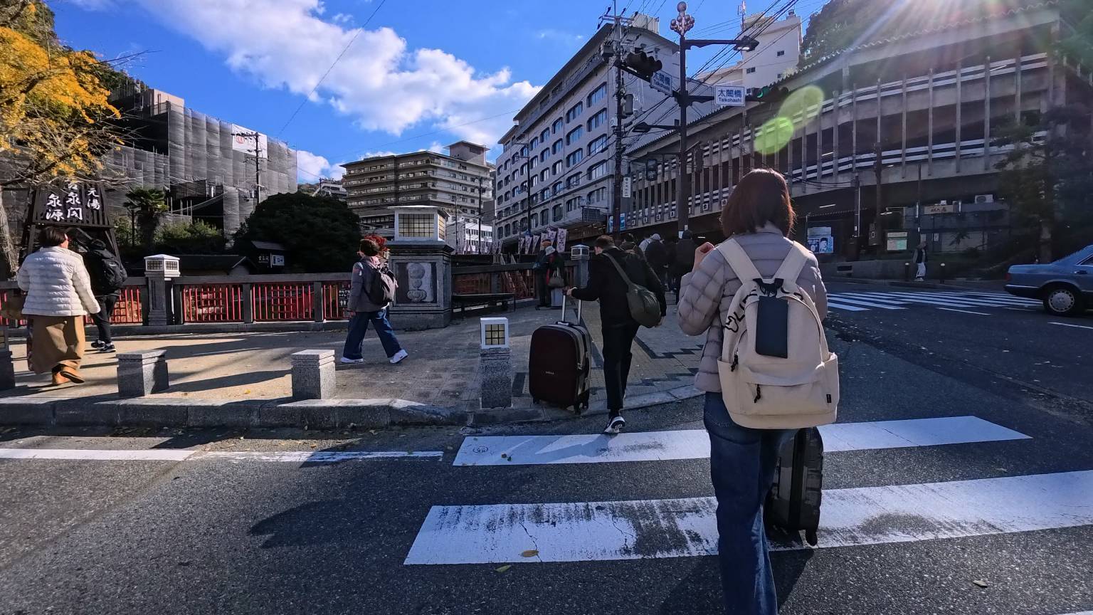 抵達有馬溫泉囉