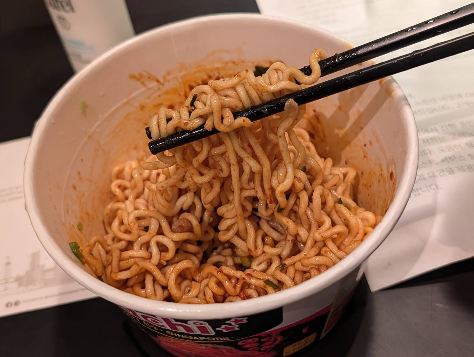 宵夜泡麵