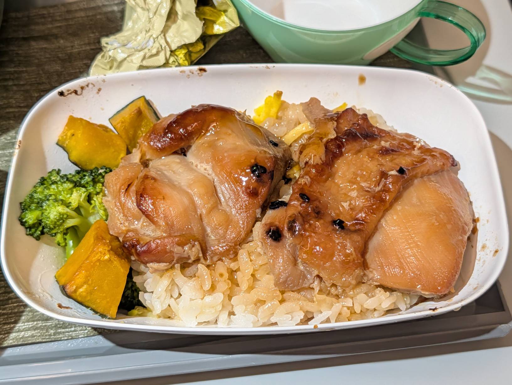 回程飛機餐 主餐