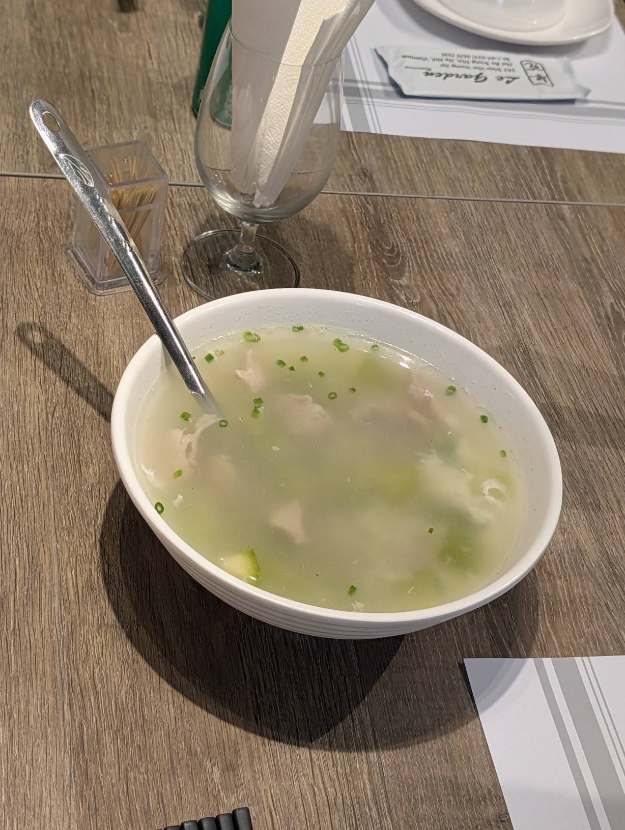 很像黃瓜貢丸湯
