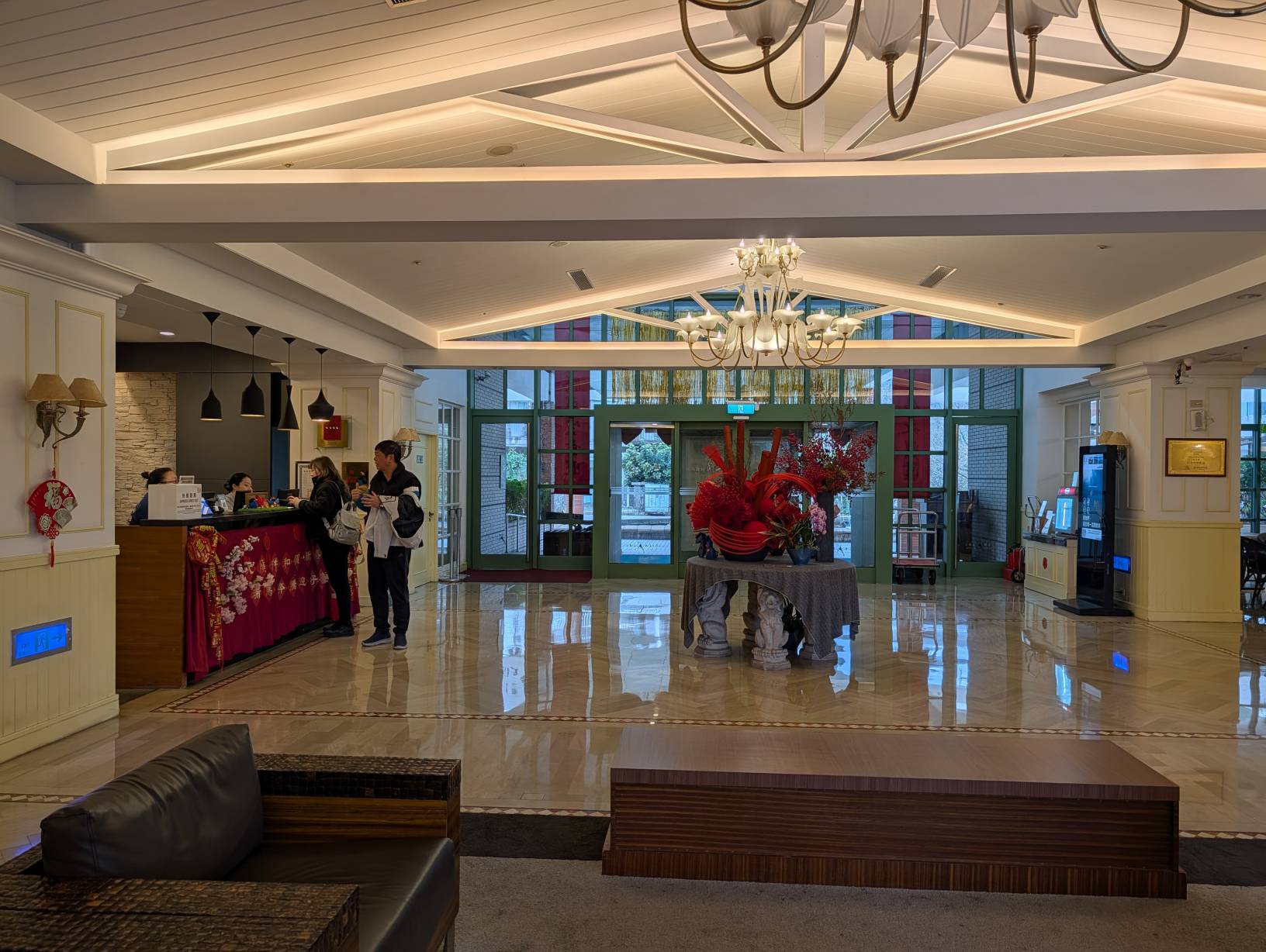 天籟飯店本館大廳