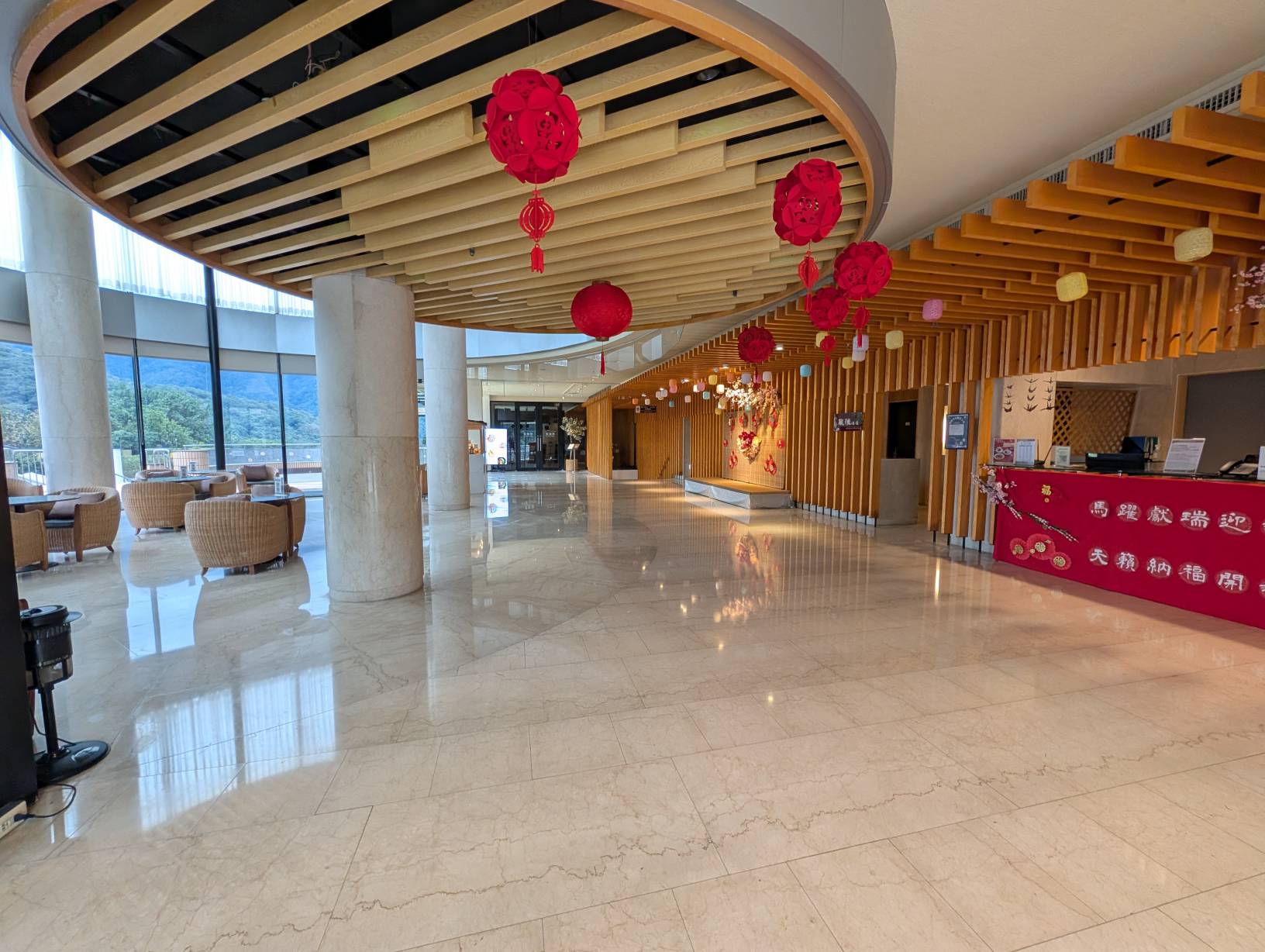 天籟飯店別館大廳